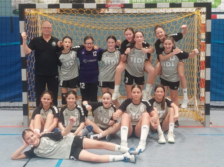 Weibliche Jugend C erreichte bei der Regionalliga-Qualifikation Platz 4.