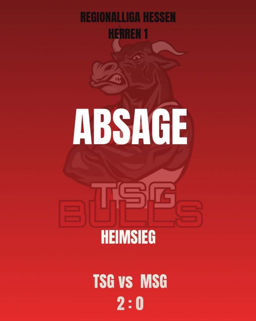 Bulls-Spiel entfällt! | Bulls behalten die Punkte!